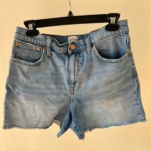 J. Crew Cutoff Denim Shorts, Size 28